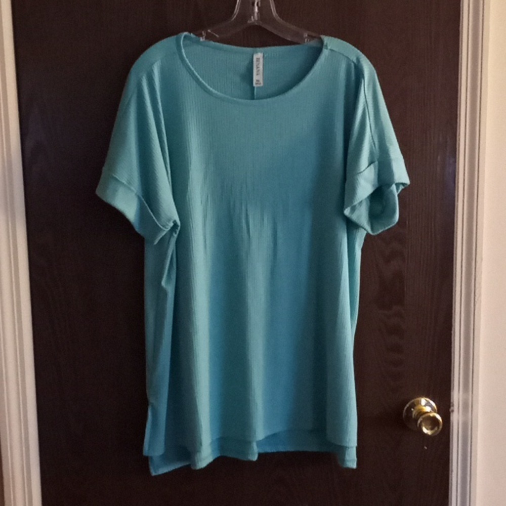 Zenana Mint Green strechy top